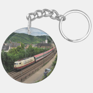 Personenzug in St. Goar Keychain