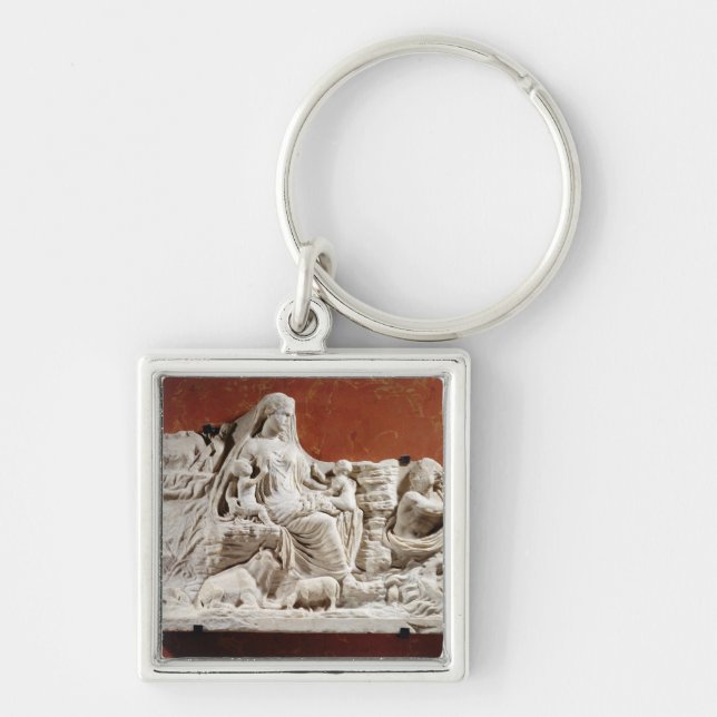 Personification of the earth mother, allegorical r keychain (Front)