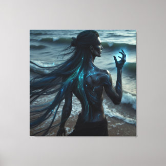Personification of the Ocean Canvas Print