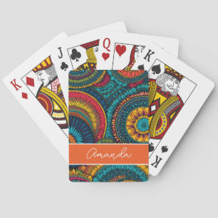 Personised Pattern  memory Playing Cards