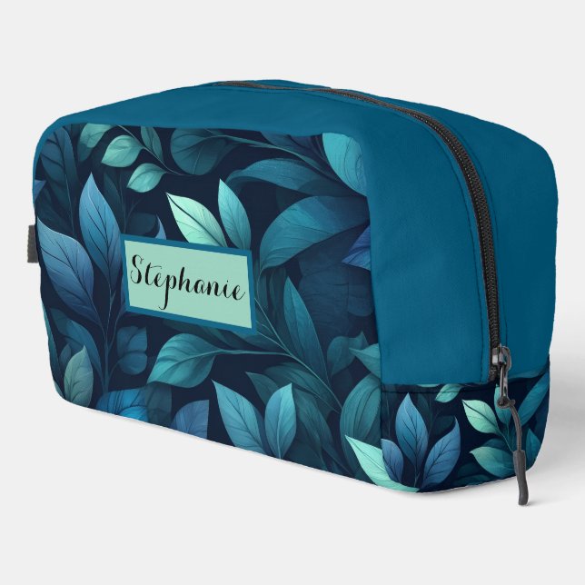 Personized Modern Elegant Toiletry Bag (Right Corner)