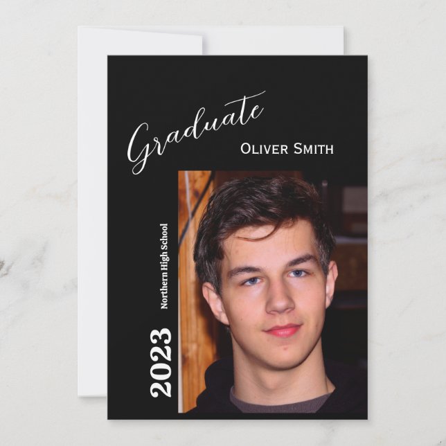 Personlaized Graduation Party Invitation (Front)