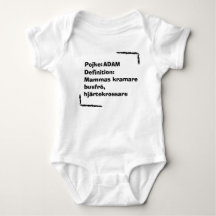 Personlig Babybody med Namn , Personalized Baby 