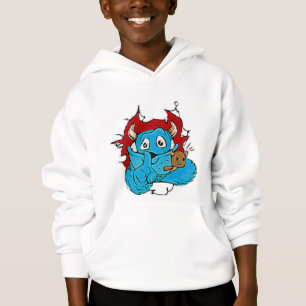 Personnage de dessin animé monstre mignon