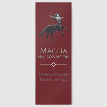 Personnage de JDR Macha Hallowmoon Centaure Sorciè
