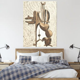 Personnage puissant  canvas print