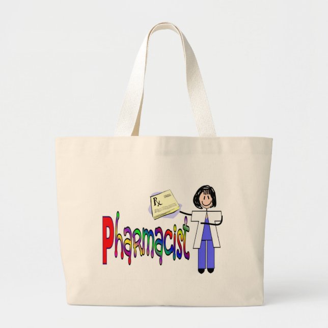Personnages en allumettes de sac fourre-tout à (Devant)