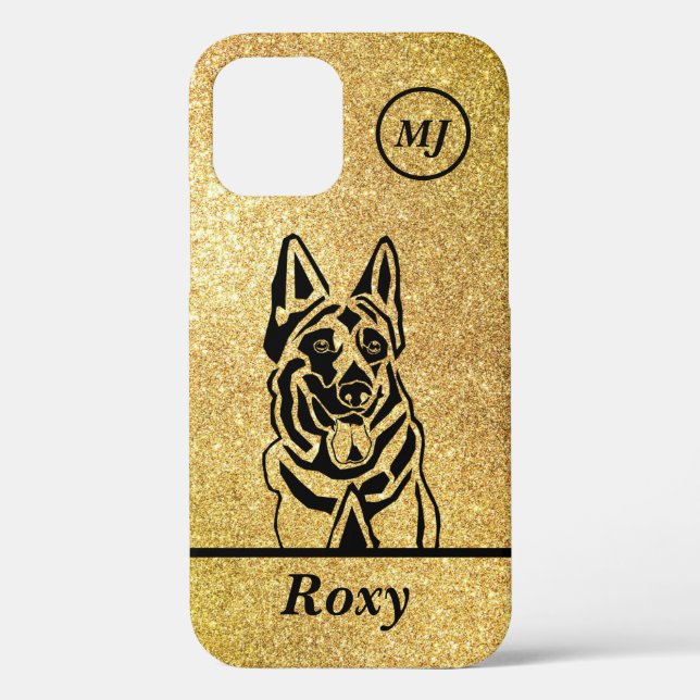 Personnalisable Allemand Shepherd Lovers coque iph (Verso)