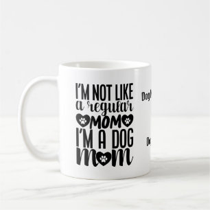 Personnalisable Chien Maman Café Mug