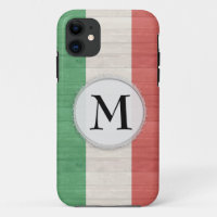 Personnalisable Coque drapeau italien iPhone 11