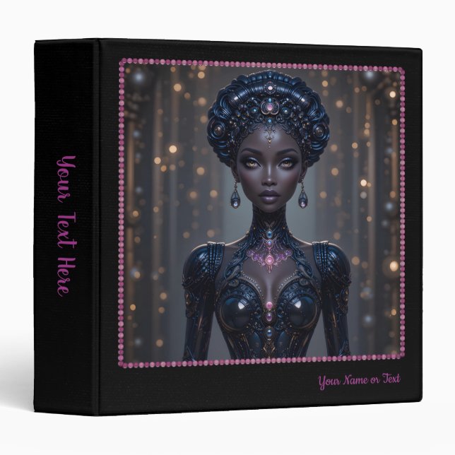 Personnalisable Futurepunk Diva Classeur (Devant/Côté)