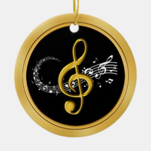 Personnalisable Musique Note Ornements BULK ou Ach