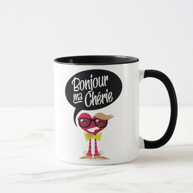 Personnalisable Noir de tasse (Droite)