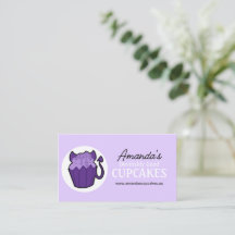 Personnalisable Purple Devil Cartes de visite Cupc
