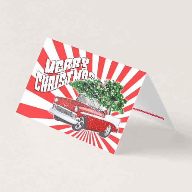 Personnalisable Vintage Retro classique voiture No (Front)