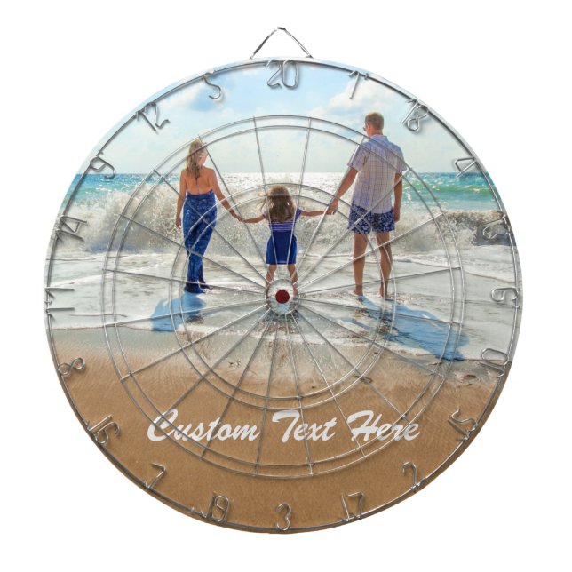 Personnalisation de votre Cible de flechettes phot (Devant)