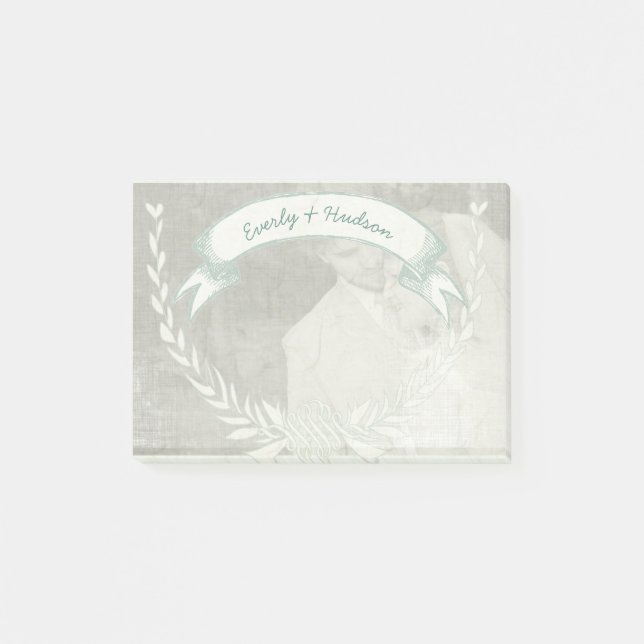 Personnalisation de votre photo Mongram Post-it® N (Devant)