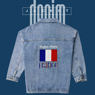 Personnalisation France et Drapeau Français Blanc