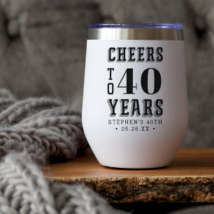 Personnalisé - 40 ans   N'importe quel anniversair