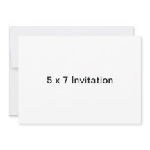 Personnalisé 5 x 7 Invitations (horizontal)