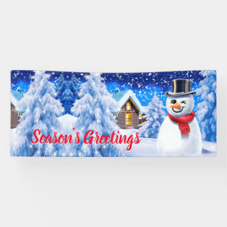 Personnalisé 6' x 2,5'' Vidéo de Noël Bannière