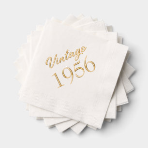Personnalisé 70e anniversaire Vintage 1956