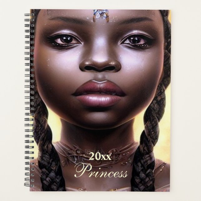 Personnalisé Africain Américaine Femme Plannière (Devant)