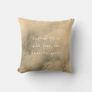 personnalisé ajouter une citation accent coussin s