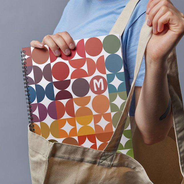 Personnalisé bleu foncé orange magenta rouge Motif (Créateur téléchargé)