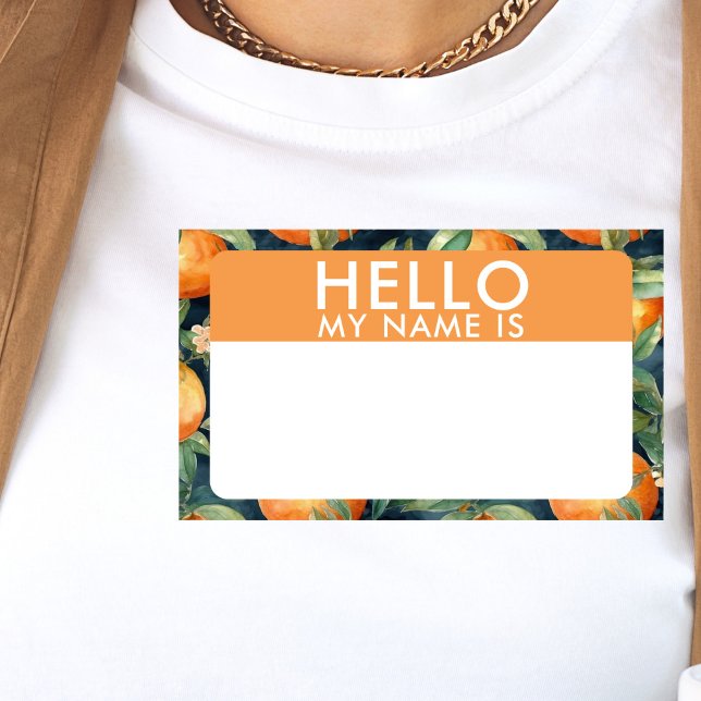 Personnalisé Bonjour Mon Nom Est Stickers (Créateur téléchargé)