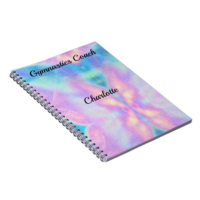 PERSONNALISÉ - CARNET SPIRAL DE L'ENTRAÎNEUR DE GY (Côté Droit)