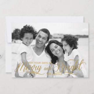 Personnalisé | Carte photo de vacances