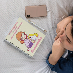 Personnalisé Chien Chien Chien Chien Puppy Carnet 