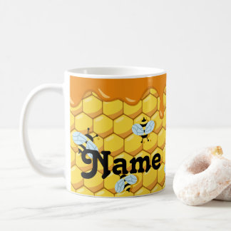Personnalisé Driving Honey Bees Design Café Mug