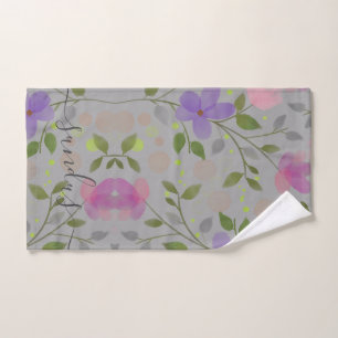 Personnalisé Elegant rose pourpre fleur douce