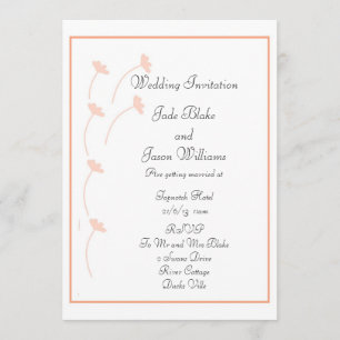 Personnalisé épousant des invitations