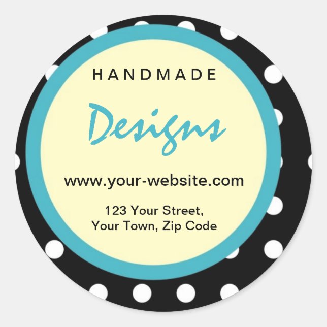 Personnalisé Fait À La Main Par Stickers (Devant)