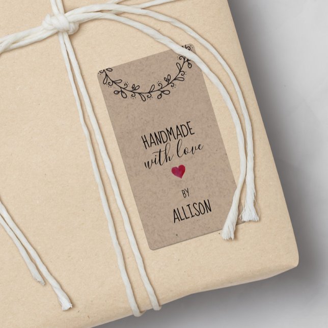 Personnalisé Faux Kraft Look Fabriqué à la main Co (Créateur téléchargé)