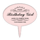 Personnalisé Funny Birthday Cake Topper