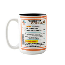 Personnalisé Funny Prescription Café Mug
