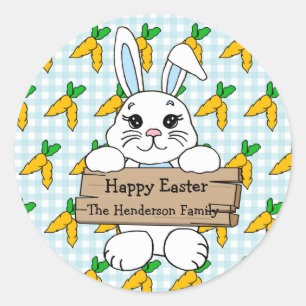 Personnalisé Happy Easter pour vous Stickers