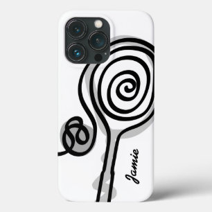 Personnalisé iPhone 13 Pro Coque avec tennis racke
