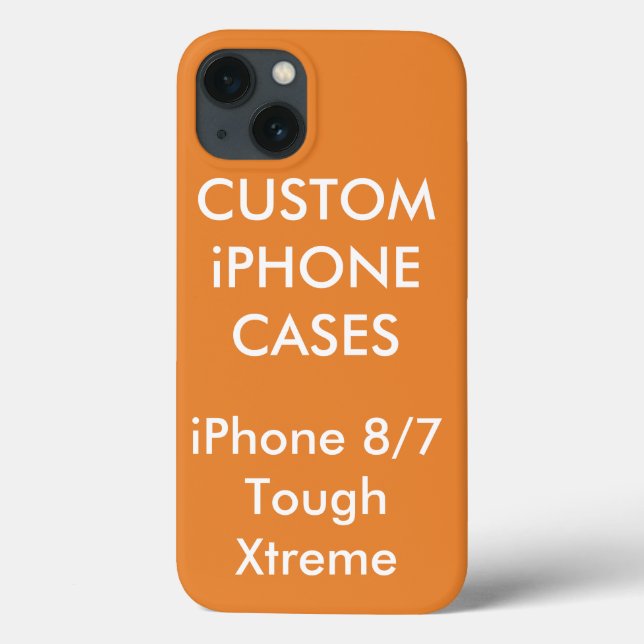 Personnalisé iPhone 8 Coque de protection robuste (Verso)