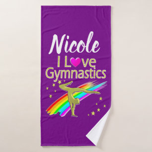 PERSONNALISÉ J'AIME GYMNASTICS DESIGN