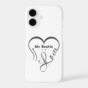 Personnalisé J'aime ma meilleure amie • Vous = ♥