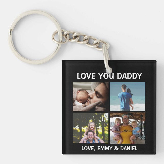 Personnalisé L'Amour Que Papa Photo (Devant)