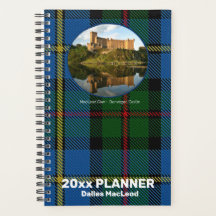 Personnalisé MacLeod Clan Dunvegan Castle Mensuel