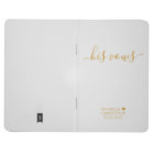 Personnalisé Mariage Ses Vaches Livre Grey Gold Ch