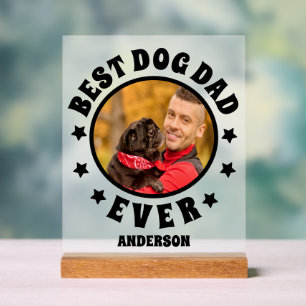 Personnalisé Meilleur Chien Papa Jamais Photo Fros