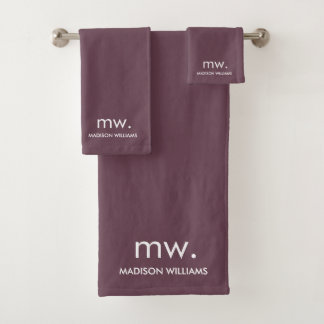 Personnalisé Monogram Pastel Élégant Design Modern